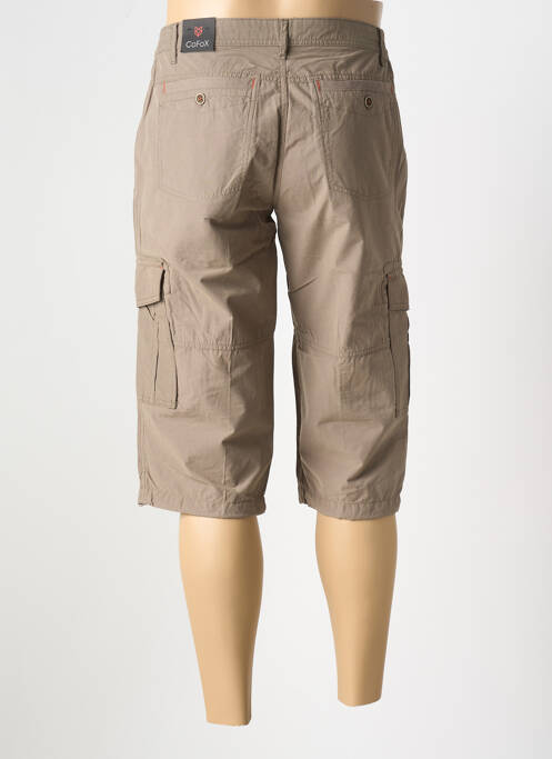 Pantacourt marron COFOX pour homme