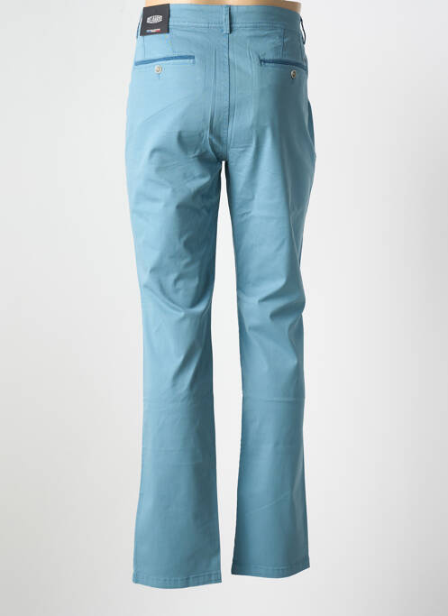 Pantalon chino bleu DELAHAYE pour homme