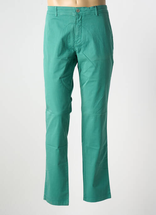Pantalon chino vert DELAHAYE pour homme