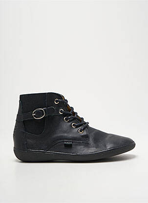 Bottines/boots bout rond talon plat jusqu'à 3cm noir TBS femme
