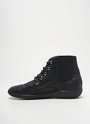 Bottines/boots bout rond talon plat jusqu'à 3cm noir TBS femme