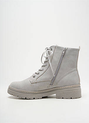 Bottines/boots talon bas talon plat jusqu'à 3cm gris JANA femme