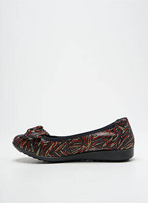 Ballerines matière lisse talon plat jusqu'à 3cm noir INEA femme