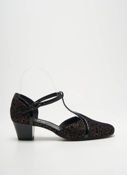 Sandales/Nu pieds noir ARTIKA SOFT pour femme