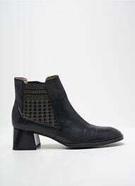 Bottines/boots matière lisse talon de 4 à 6cm noir HISPANITAS femme
