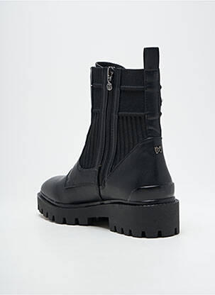 Bottines/boots matière lisse talon de 4 à 6cm noir MARIAMARE femme