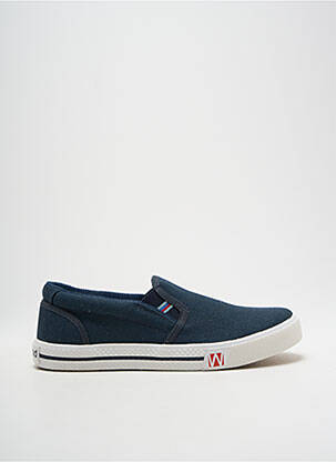 Slip ons bout rond bout rond bleu WESTLAND homme