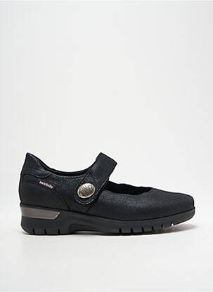 Ballerines impression talon de 4 à 6cm noir MOBILS femme