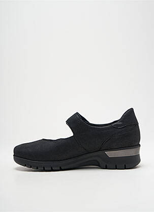 Ballerines impression talon de 4 à 6cm noir MOBILS femme