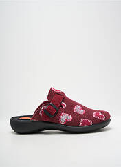 Chaussons/Pantoufles rouge WESTLAND pour femme seconde vue