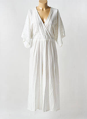 Combi-pantalon blanc ONE pour femme