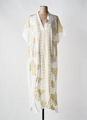 Robe longue blanc SUMITRA pour femme seconde vue