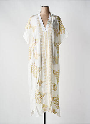 Robe longue blanc SUMITRA pour femme