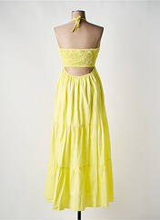 Robe longue jaune JS MILLENIUM pour femme seconde vue