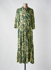 Robe longue vert GOA pour femme seconde vue