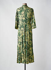 Robe longue vert GOA pour femme seconde vue
