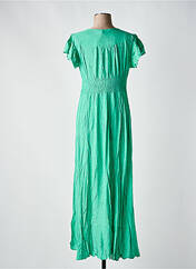 Robe longue vert LAST QUEEN pour femme seconde vue
