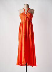 Robe mi-longue orange JS MILLENIUM pour femme seconde vue