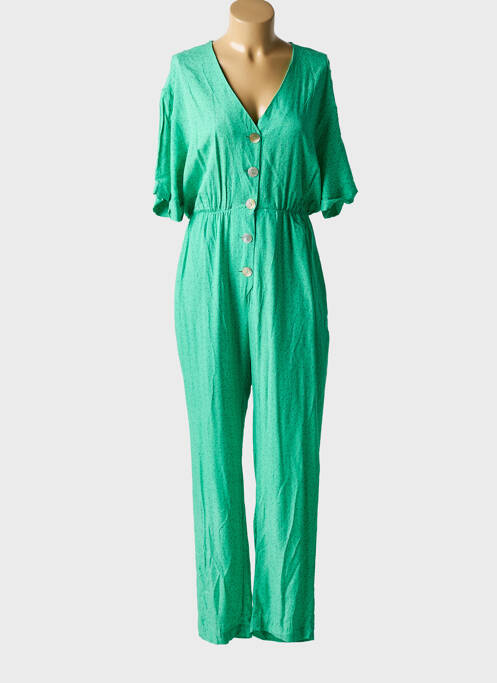 Combi-pantalon vert LAST QUEEN pour femme