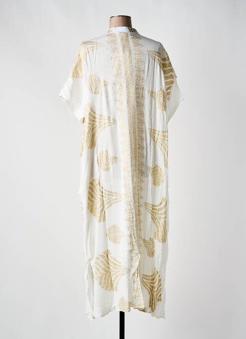 Robe longue blanc SUMITRA pour femme