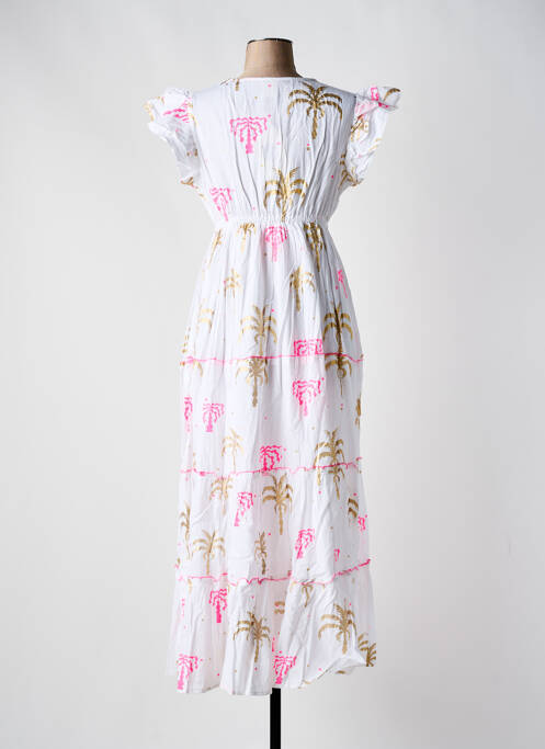 Robe longue blanc SUMITRA pour femme