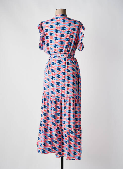 Robe longue rose GOLD & SILVER pour femme