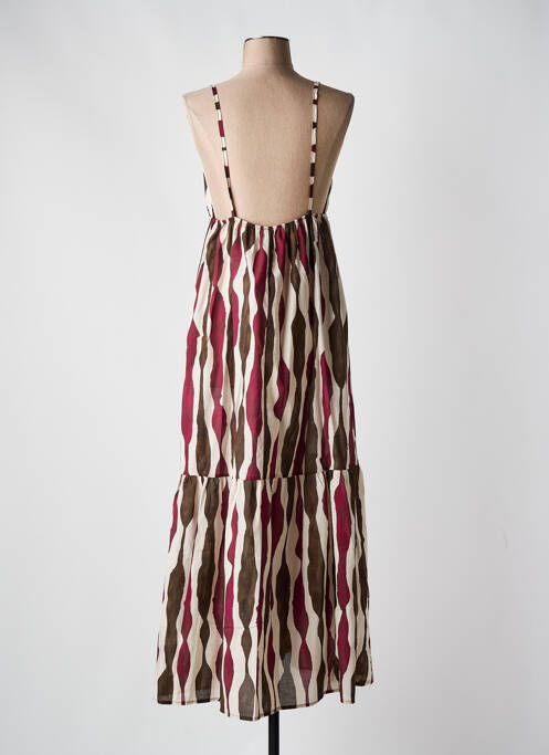 Robe longue violet Y.TWO pour femme