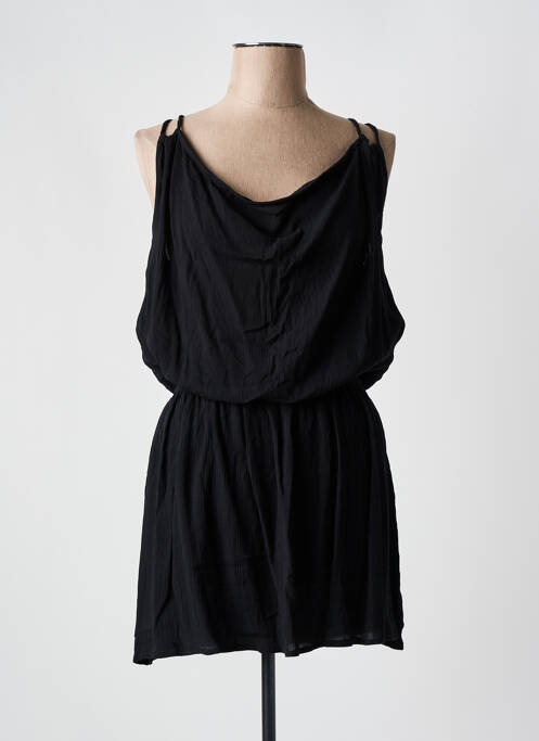 Robe mi-longue noir BOHOCHIQUE pour femme