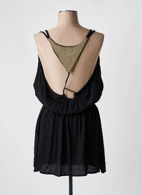 Robe mi-longue noir BOHOCHIQUE pour femme