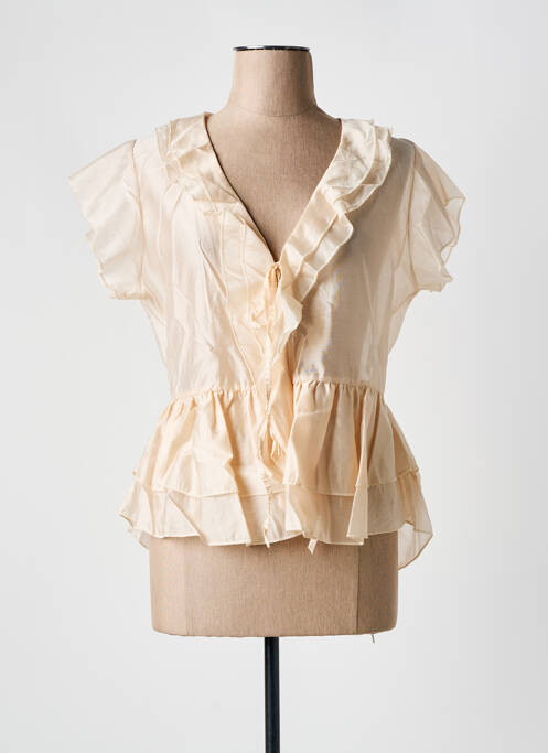 Top beige ITALIAN STYLE pour femme