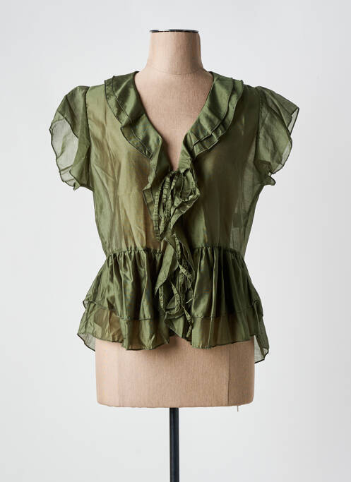 Top vert ITALIAN STYLE pour femme