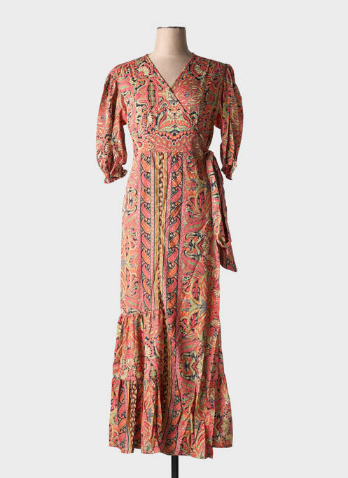 Robe longue rouge PURPLE QUEEN pour femme