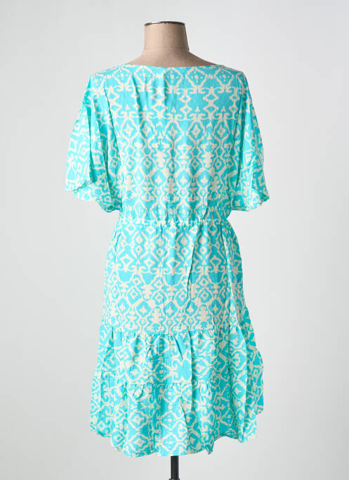 Robe mi-longue bleu LAST QUEEN pour femme