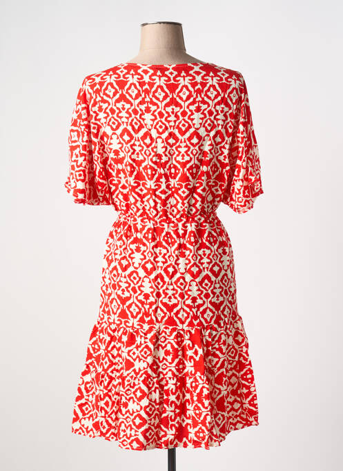 Robe mi-longue rouge LAST QUEEN pour femme