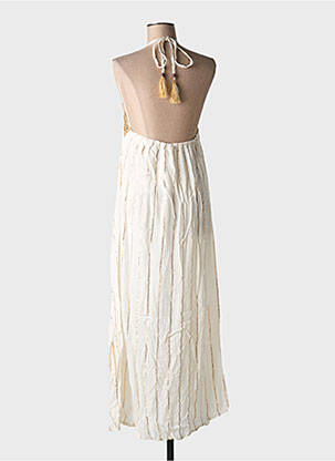 Robe mi-longue sans manche sans manche or CHERISH femme