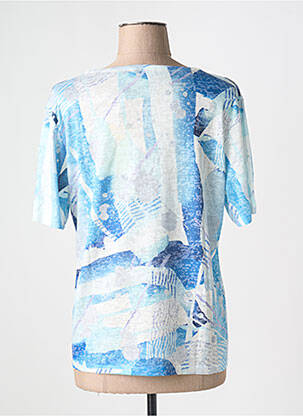 T-shirt imprimé fantaisie manches courtes bleu MCM femme