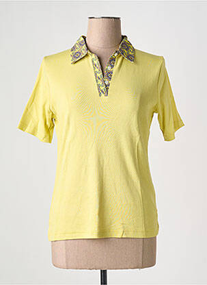 Polo coupe cintrée manches courtes vert TELMAIL femme