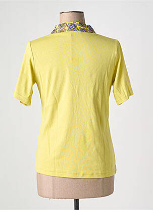 Polo coupe cintrée manches courtes vert TELMAIL femme