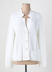 Gilet manches longues blanc CHASSAGNARD pour femme seconde vue