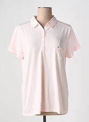Polo rose FELINO pour femme seconde vue