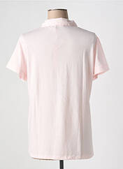 Polo rose FELINO pour femme seconde vue