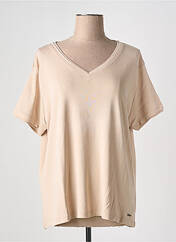 T-shirt beige FELINO pour femme seconde vue