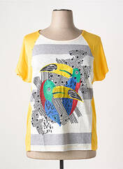 T-shirt jaune BAGORAZ pour femme seconde vue