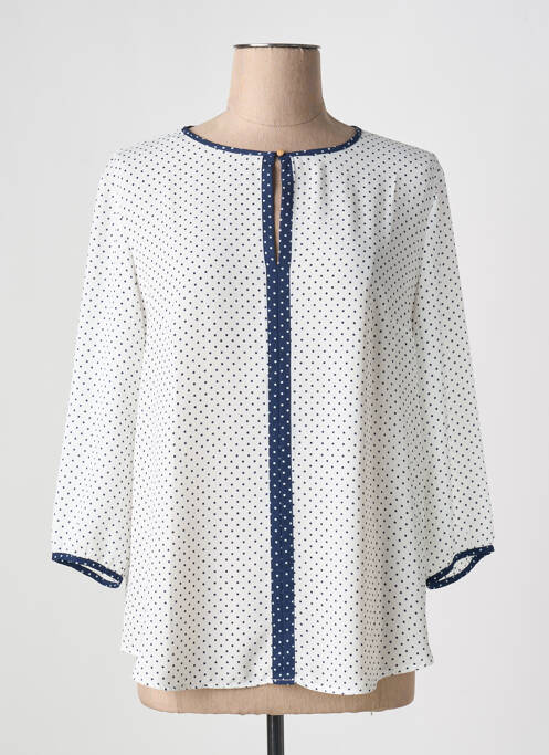 Blouse blanc TINTA STYLE pour femme