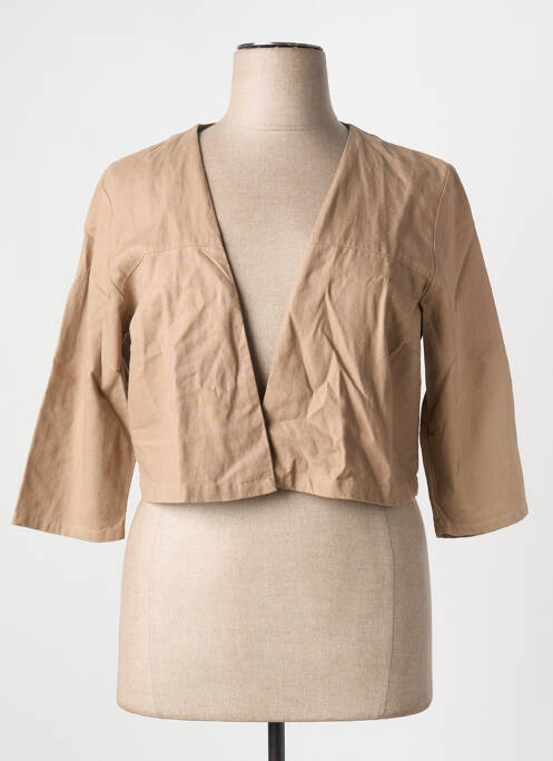 Boléro marron FELINO pour femme