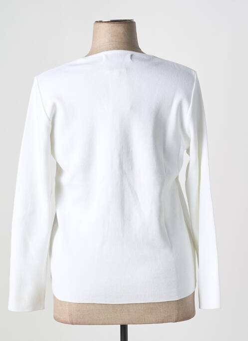 Gilet manches longues blanc CHASSAGNARD femme