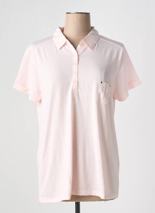 Polo rose FELINO pour femme
