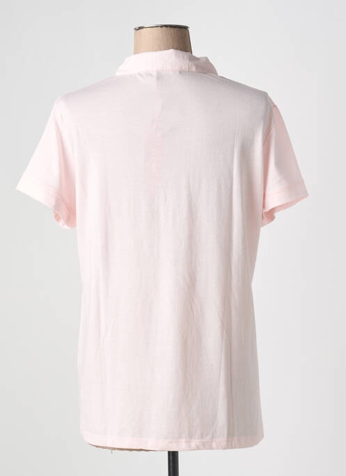 Polo rose FELINO pour femme
