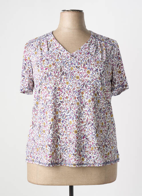 T-shirt blanc GEVANA pour femme