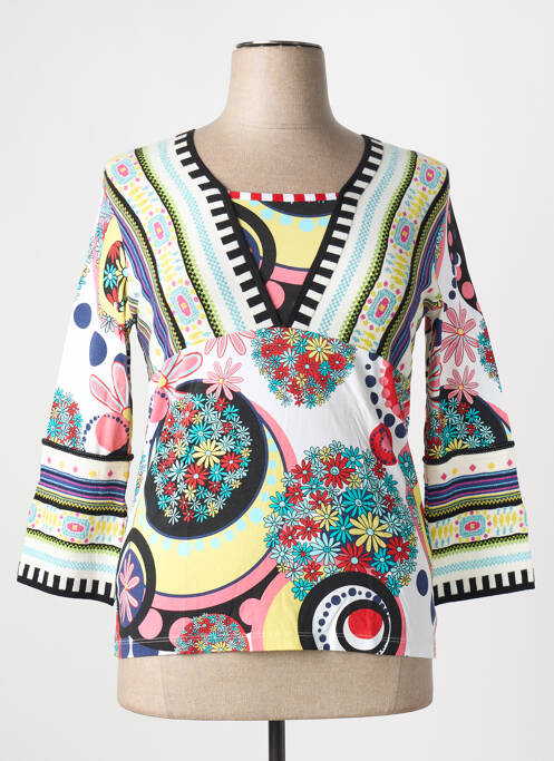 T-shirt blanc OLIVIER PHILIPS pour femme